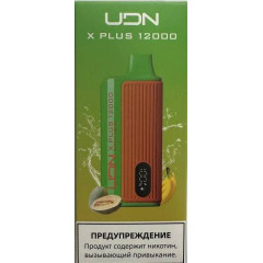 Электронная сигарета UDN X Plus 12000 Банан Дыня